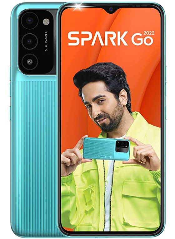Tecno Spark Go 2022 with 5000mAh battery debut in India at Rs.7,499 | DroidAfrica