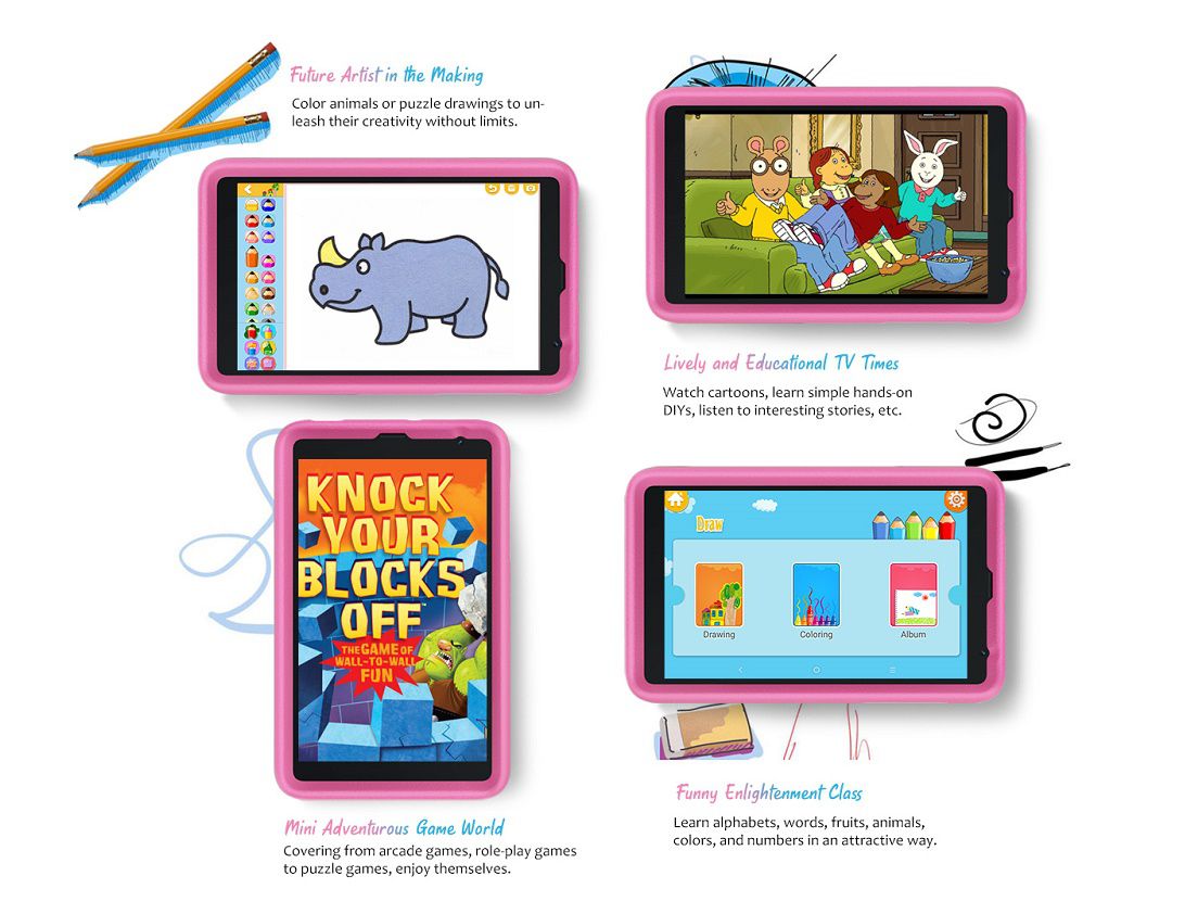 Blackview Tab6 Kids goes official with high priority on children’s safety