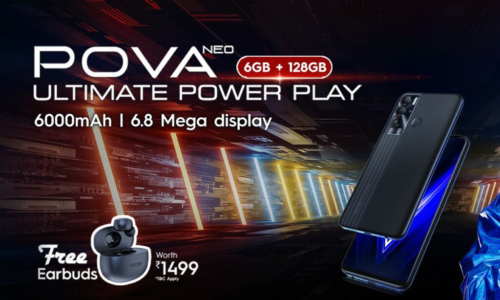 Helio G25 powered Tecno POVA Neo announced in India 1 Helio G25 powered Tecno POVA Neo announced in India IN pova neo 1930x840 1