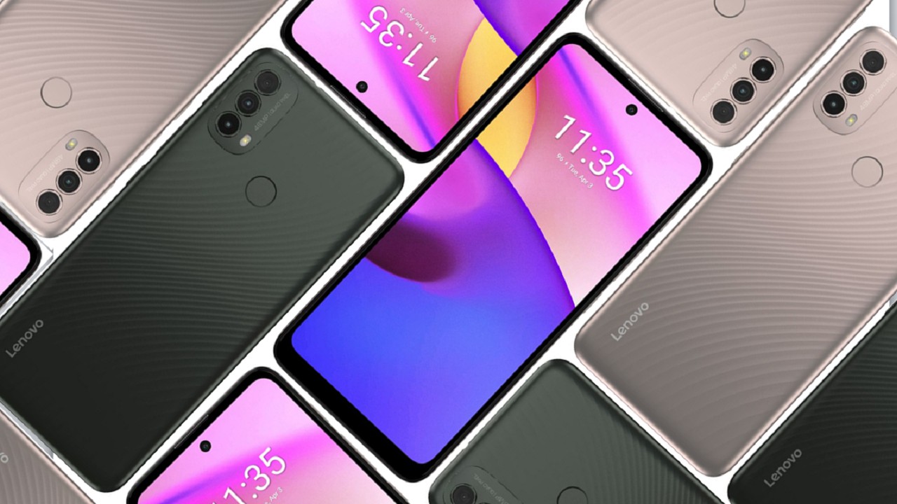 Lenovo K14 Plus Grey and Beige color