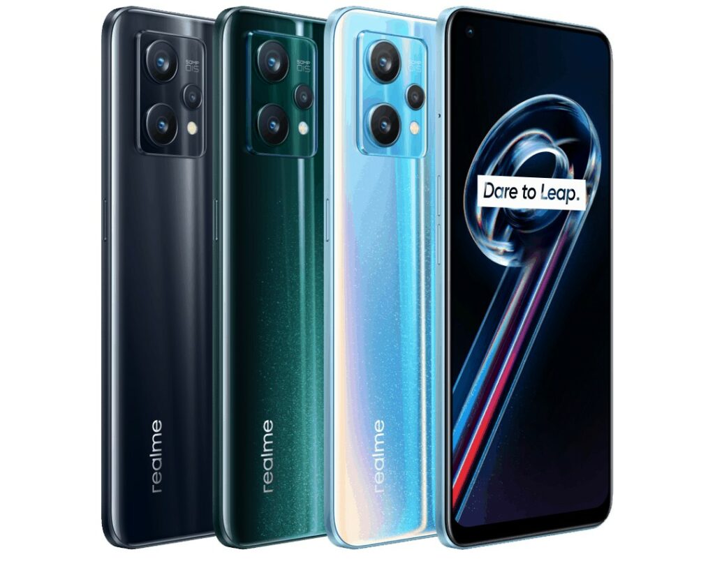 Realme 9 pro and pro+ color options