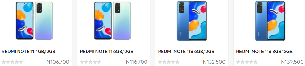 Nigerian pricing for Xiaomi's Redmi Note 11 series revealed ahead of February 9th Redmi Note 11 pricing in Nigeria