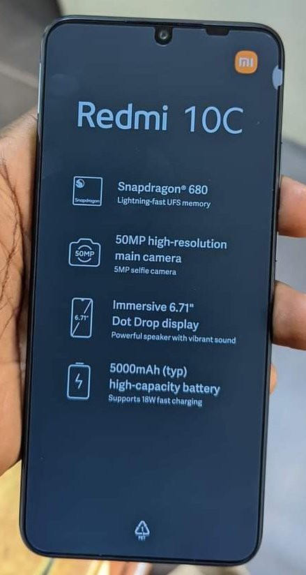Xiaomi Redmi 10C now official in Nigeria; Rocks Qualcomm Snapdragon 680 CPU 3 Xiaomi Redmi 10C now official in Nigeria; Rocks Qualcomm Snapdragon 680 CPU Redmi 10C unboxing and Handson images 1