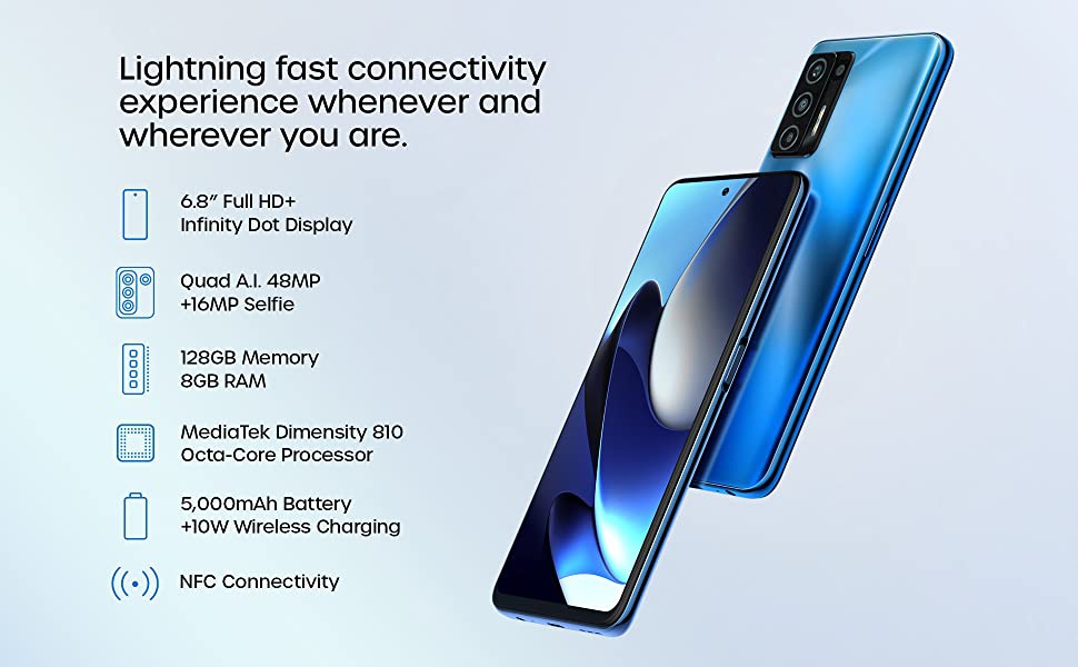 First 5G smartphone from BLU modeled F91 just went official with Dimensity 810 CPU Blu F91 5G Key specs