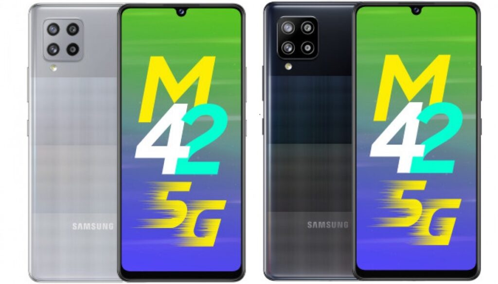 Samsung Galaxy M42 5G color options