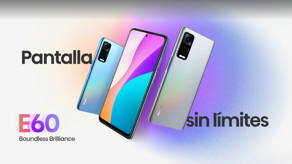 Hisense E60 smartphone 1024x576 Five new HiSense smartphones announced, including the H60 ZOOM with 108MP camera Hisense E60 smartphone
