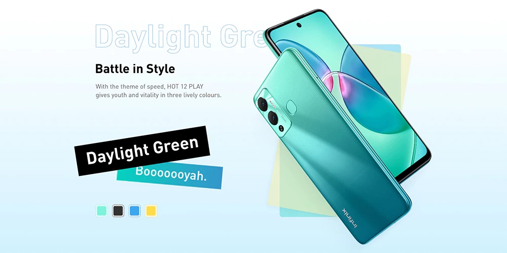 Hot 12 Play NFC now official Infinix Hot 12 Play and Hot 12 Play NFC goes official with 6000mAh battery Hot 12 Play NFC now official