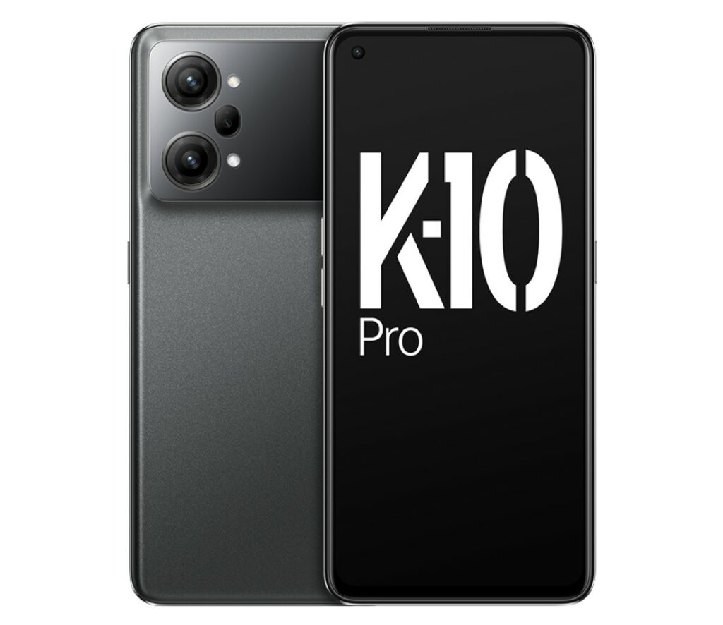 OPPO K10 and K10 Pro with Dimensity 8000-Max and Snapdragon 888 CPU announced OPPO K10 Pro Snapdragon 888