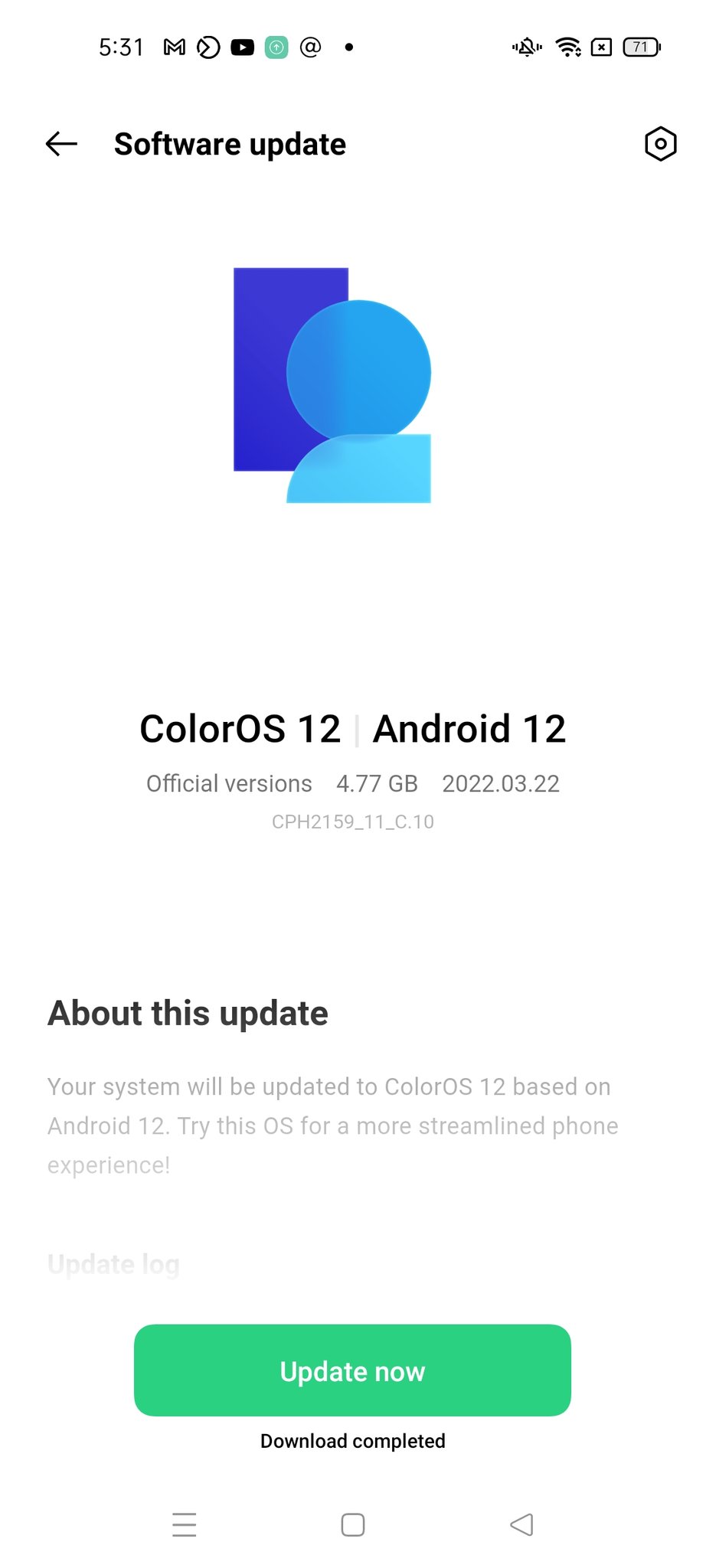 OPPO Reno5 bags Android 12 update with ColorOS 12 in Kenya Reno5f Android 12 with Color OS 12 in Kenya