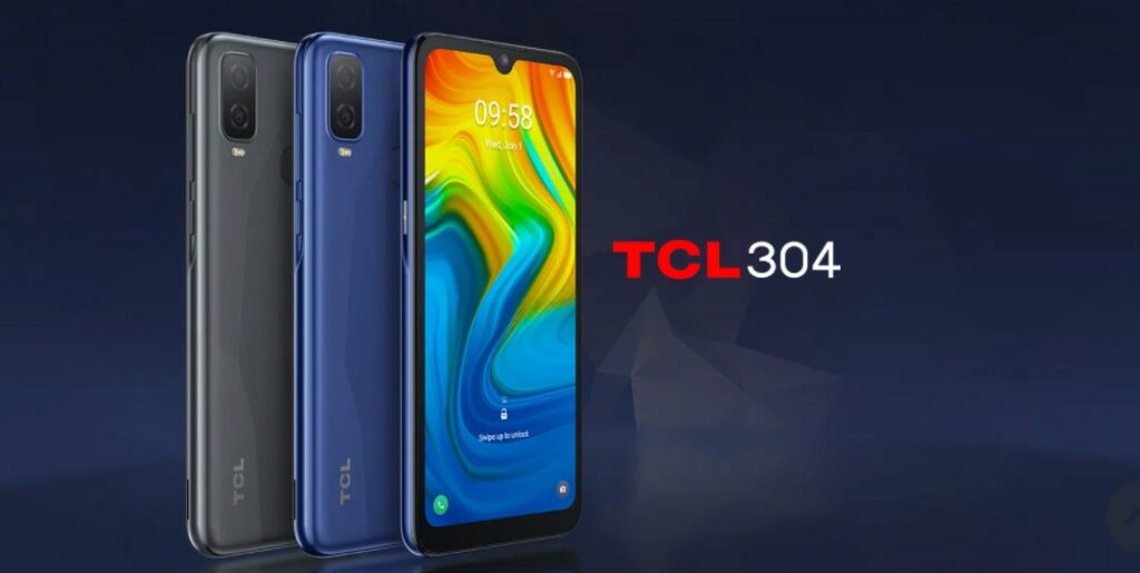 TCL 303 and TCL 304 announced with MediaTek CPU and 3000mAh battery TCL 304 smartphone