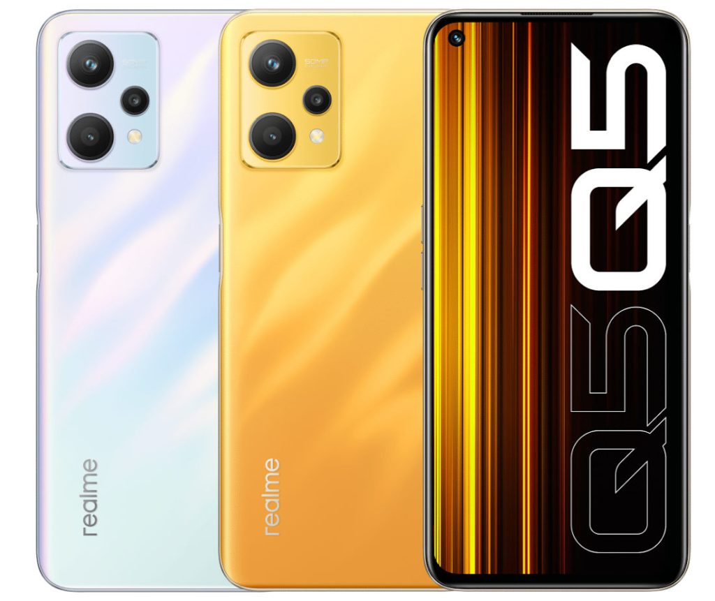 Realme Q5 and Q5 Pro now official with Snapdragon CPUs and up to 80W fast charger realme q5 color options