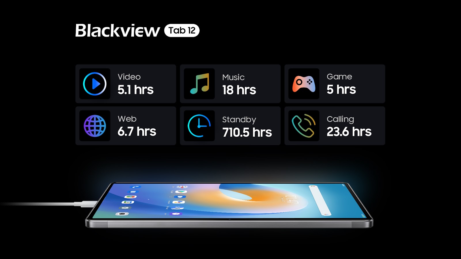 Voguishly designed Blackview Tab 12 with Doke OS_P 2.0 now on sale img 627e47b5410c9