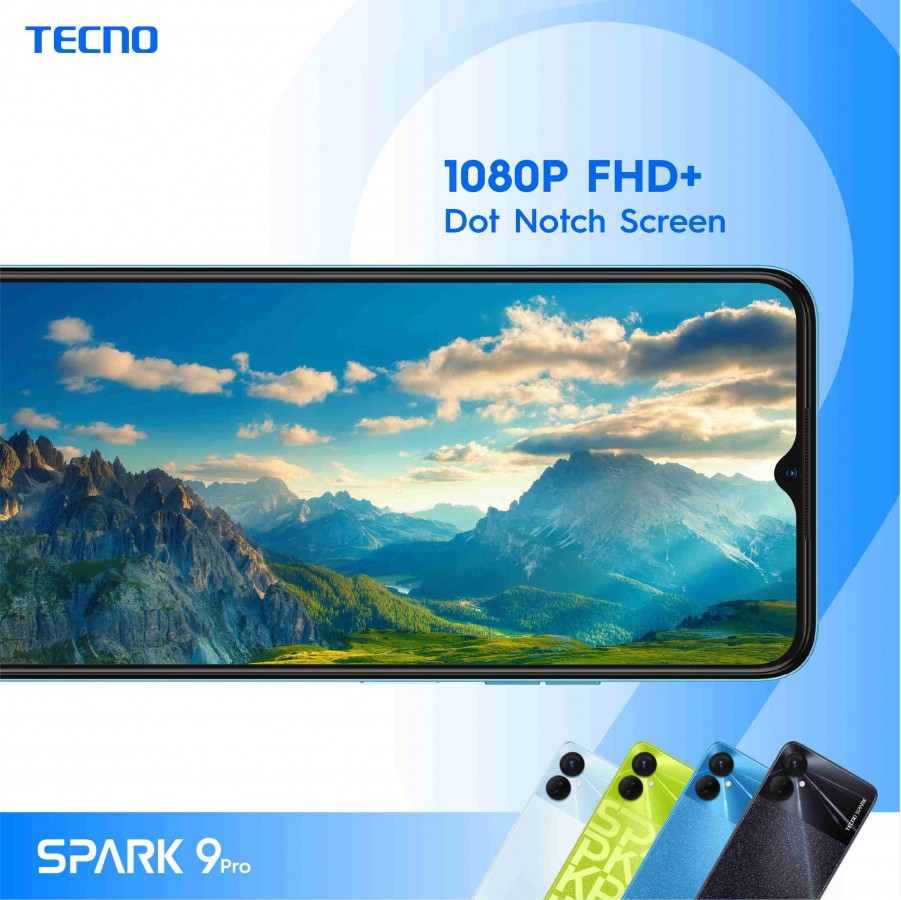 Tecno Spark 9 Pro with Helio G85 CPU now official Tecno Spark press renders 1