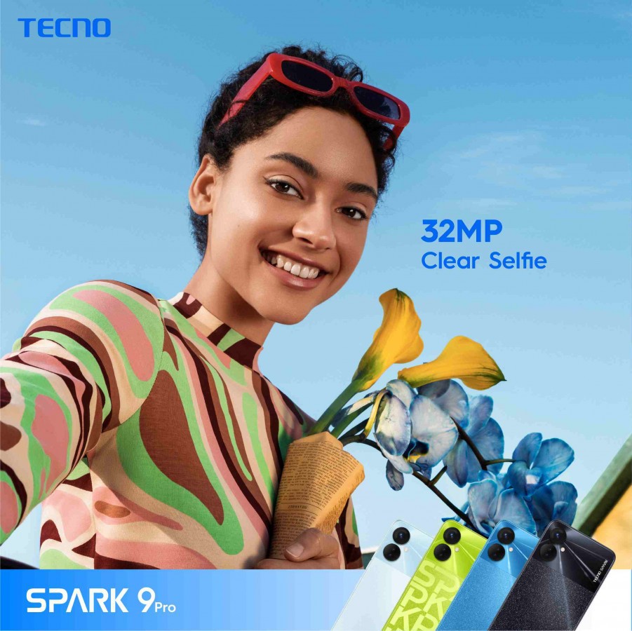 Tecno Spark 9 Pro with Helio G85 CPU now official Tecno Spark press renders 2