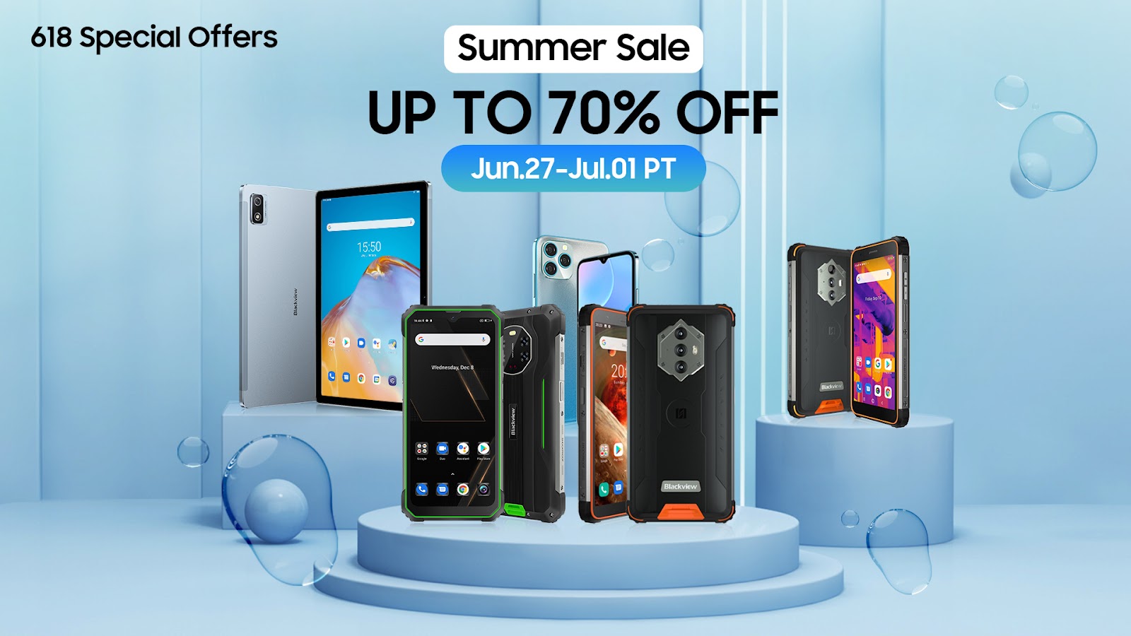 Blackview 618 summer sale 2022 goes live; massive discounts up to $264 off 1 Blackview 618 summer sale 2022 goes live; massive discounts up to $264 off img 62b57ccd0c461