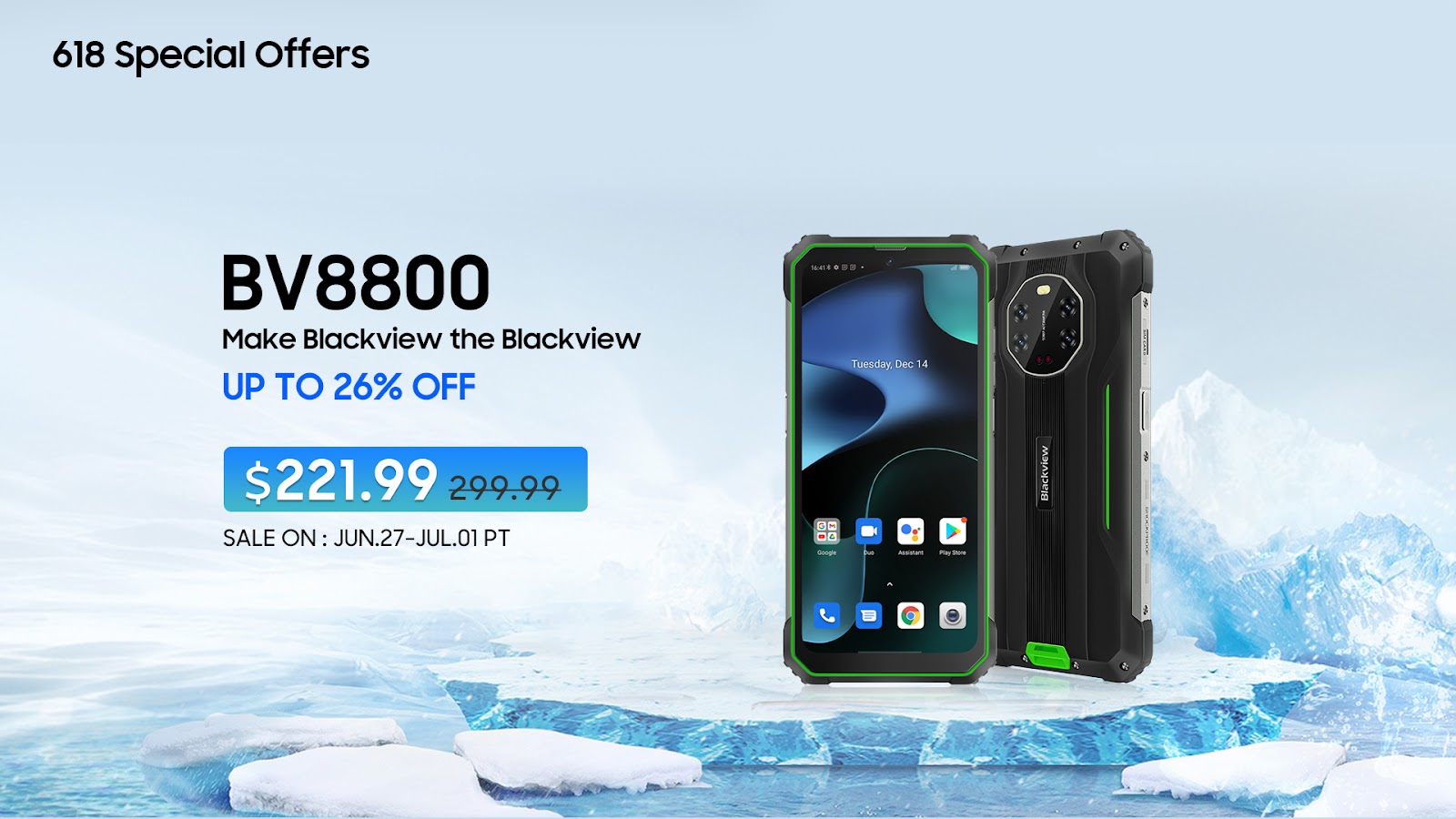 Blackview 618 summer sale 2022 goes live; massive discounts up to $264 off 3 Blackview 618 summer sale 2022 goes live; massive discounts up to $264 off img 62b57ccf92533