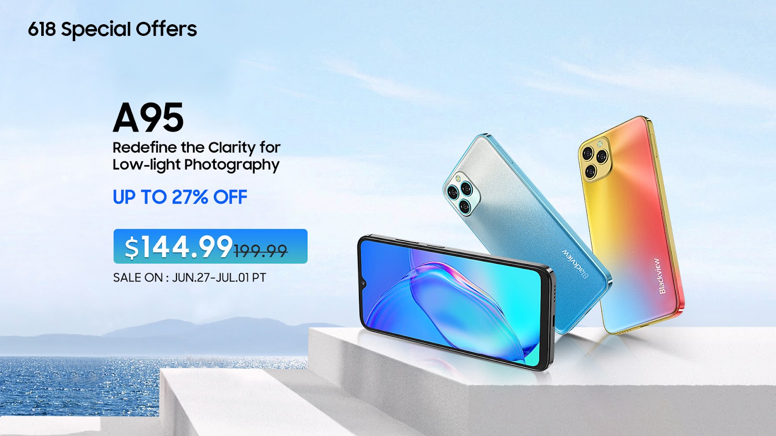 Blackview 618 summer sale 2022 goes live; massive discounts up to $264 off 6 Blackview 618 summer sale 2022 goes live; massive discounts up to $264 off img 62b57cd412aaa
