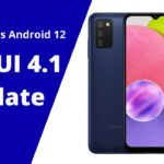 Android 12 update One UI 4.1 update for Galaxy A03s