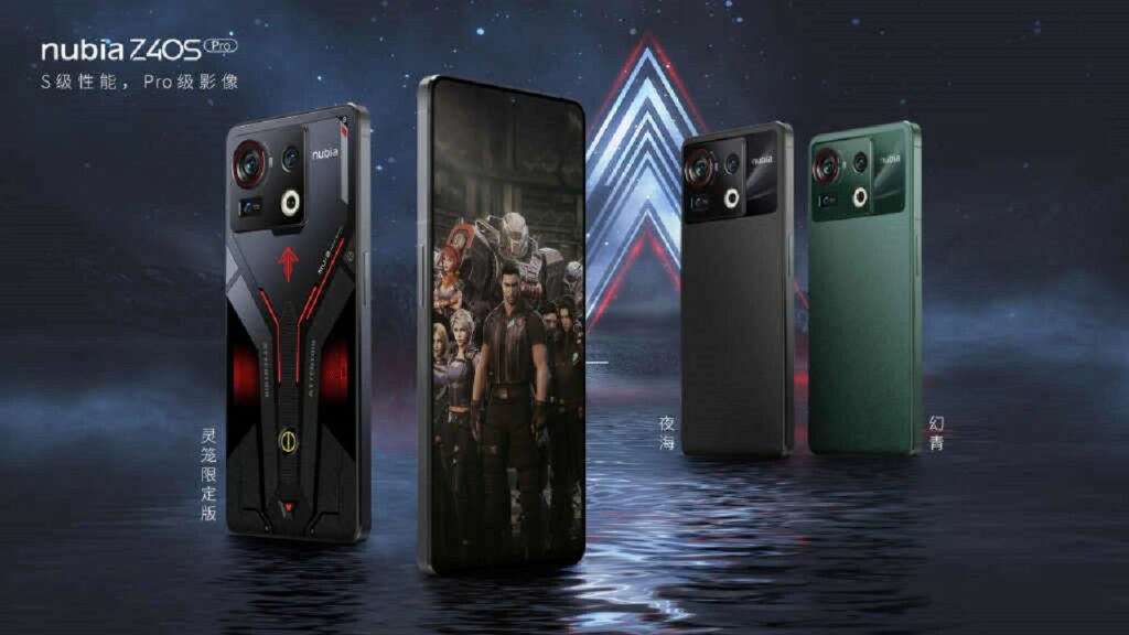 Nubia Z40s Pro color options 1024x576 ZTE delivers the Nubia Z40S Pro with up to 18GB RAM and 1TB storage Nubia Z40s Pro color options