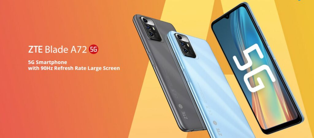 ZTE Blade A72 5G ZTE Blade A72 5G Full Specification and Price | DroidAfrica