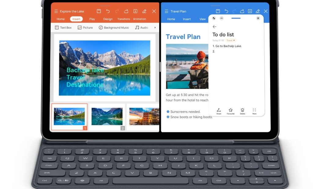 New model HUAWEI MatePad 10.4-inch Harmony OS tablet announced 3 New model HUAWEI MatePad 10.4-inch Harmony OS tablet announced huawei matepad multi window