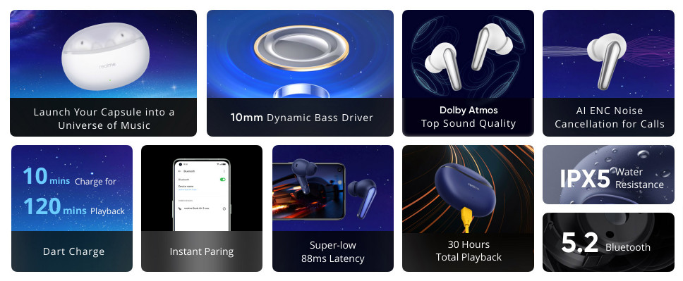 realme Buds Air 3 Neo features 1 Realme Watch 3, Buds Wireless 2S and Buds Air 3 Neo goes official realme Buds Air 3 Neo features 1