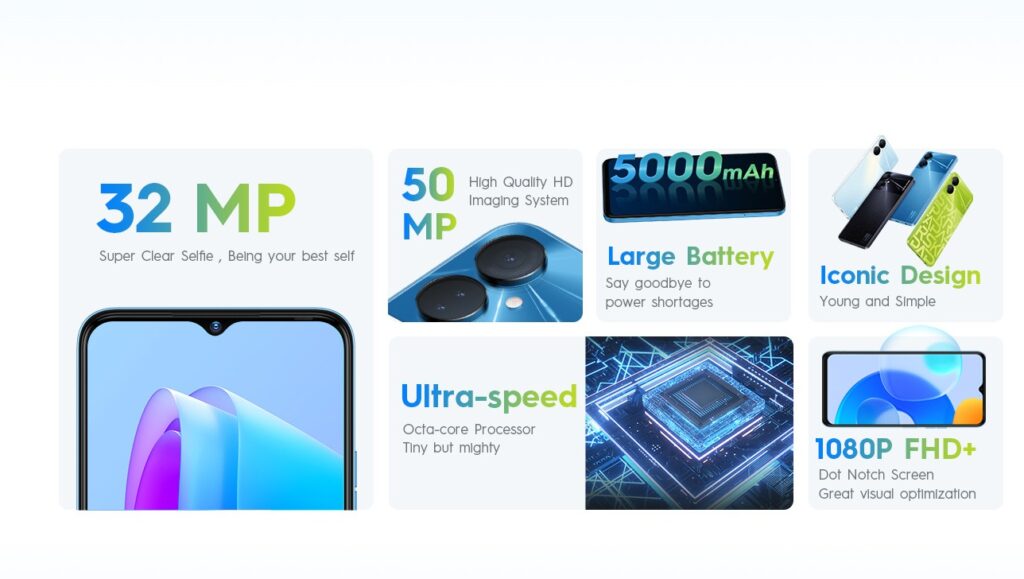 TECNO SPARK 9 Pro: the mid-range model with 32-megapixel selfie camera 2 TECNO SPARK 9 Pro: the mid-range model with 32-megapixel selfie camera 9Pro1