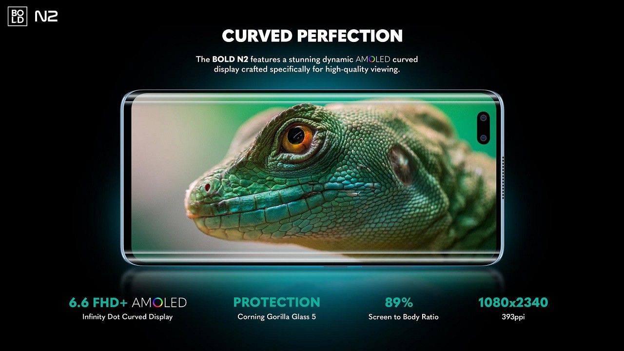BOLD N2 display specifications