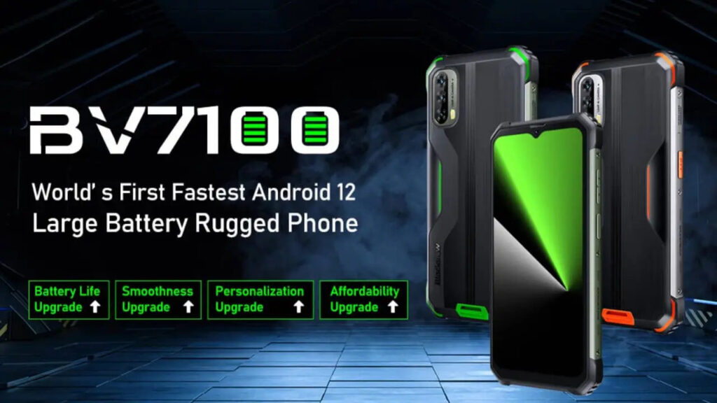 Blackview BV7100: A rugged smartphone with an oversized 13000mAh battery that supports 33W fast charging announced Blackview BV7100 1 1.jpg.webp1