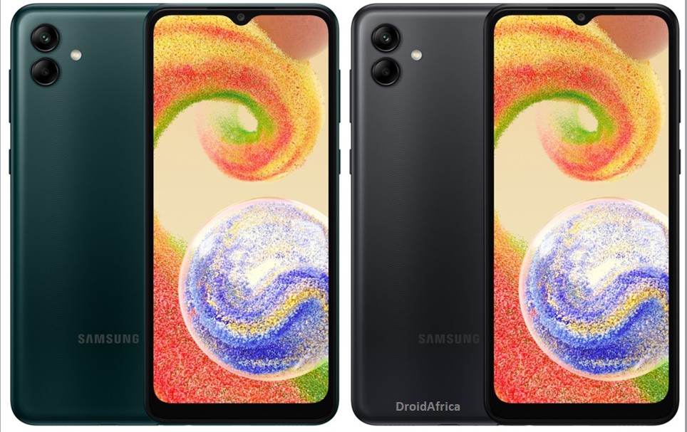 Samsung Galaxy A04 Galaxy A04 color options