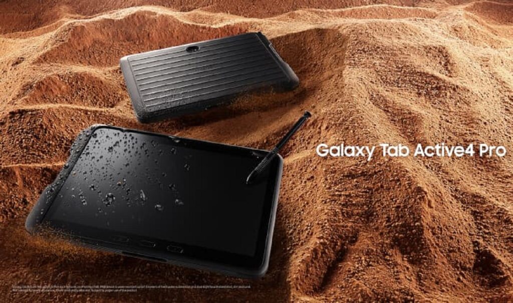 Galaxy Tab Active4 Pro rugged tablet with 5G compatibility announced Galaxy Tab Active4 Pro 2
