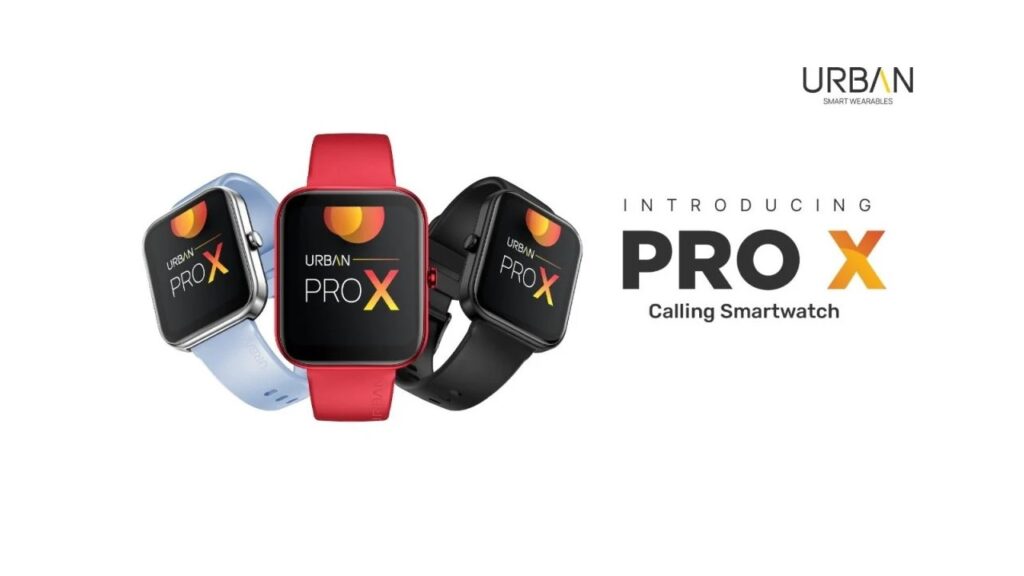 Urban Pro 2 and Urban Pro X Smartwatches; both with Bluetooth calling feature launched in India Inbase Urban Pro X