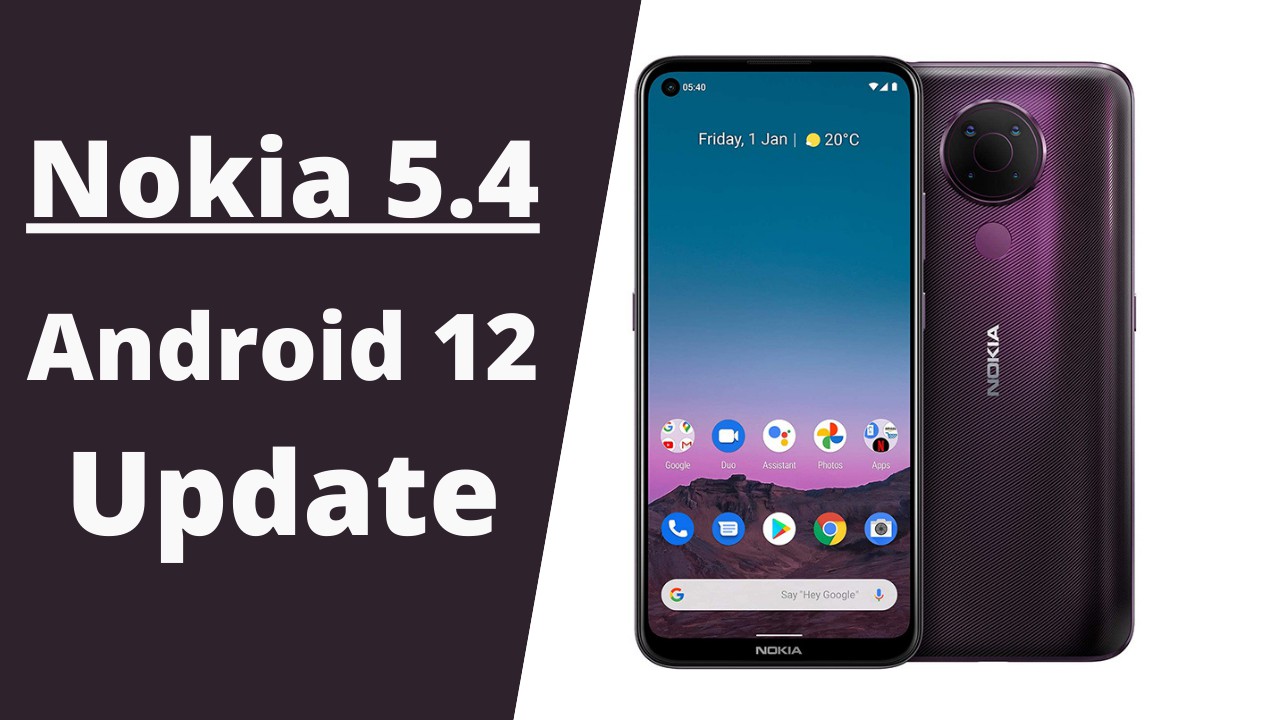 Nokia 5.4 now getting Android 12 update