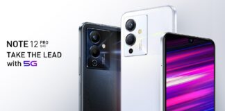 Infinix Note 12 Pro 5G is now official in Nigeria