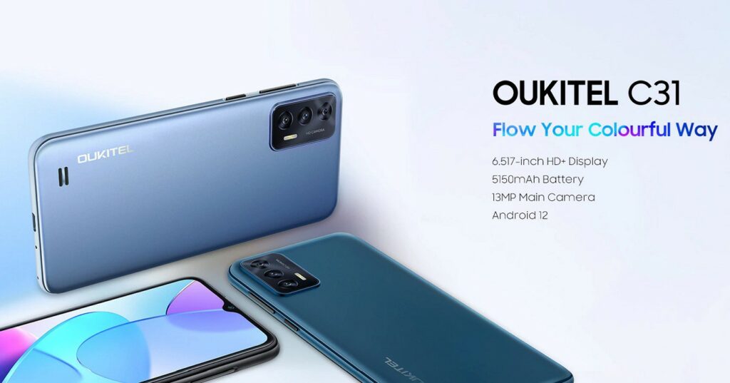 Oukitel C31 is an affordable beginner smartphone that won't break your bank Oukitel C31 now official with Helio A22 CPU