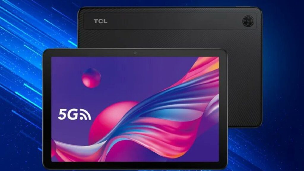 TCL Tab 10 5G; 10.1-inch Android tablet with NXTVISION display released in the United States TCL Tab 10 5G