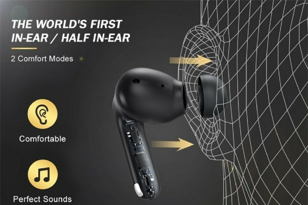 TECNO Sonic 1 Wireless Earbuds with up to 50hr battery life announced 3 TECNO Sonic 1 Wireless Earbuds with up to 50hr battery life announced Tecno Sonic 1 bluetooth earbuds 1