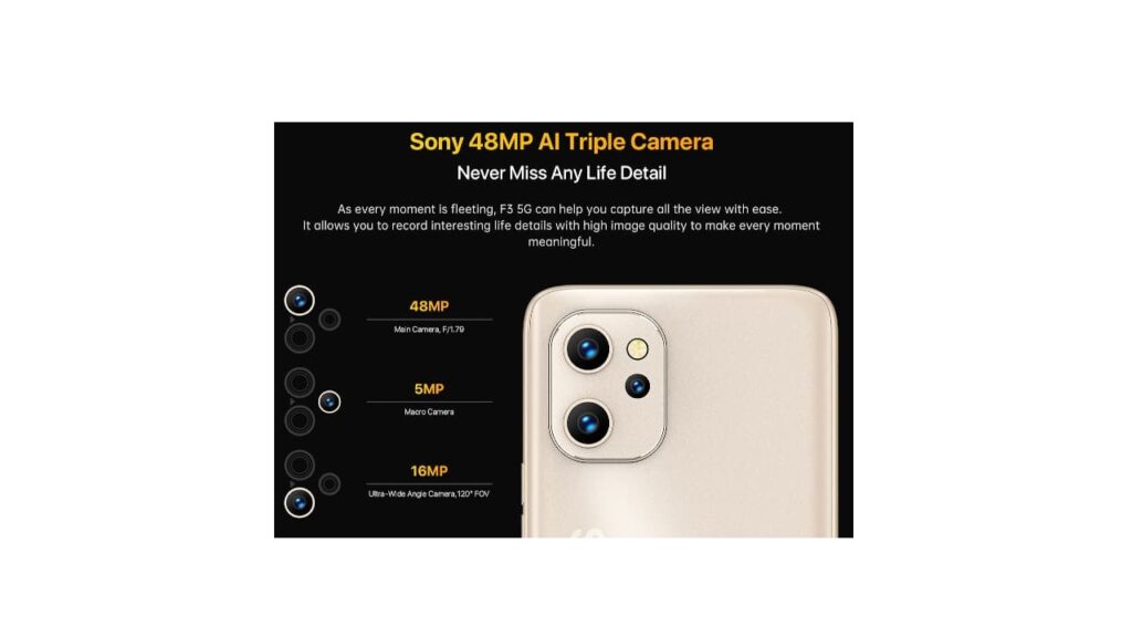UMIDIGI F3 5G: 5G smartphone with Dimensity 700 and 5150mAh battery announced 2 UMIDIGI F3 5G: 5G smartphone with Dimensity 700 and 5150mAh battery announced UMIDIGI F3 5G 3