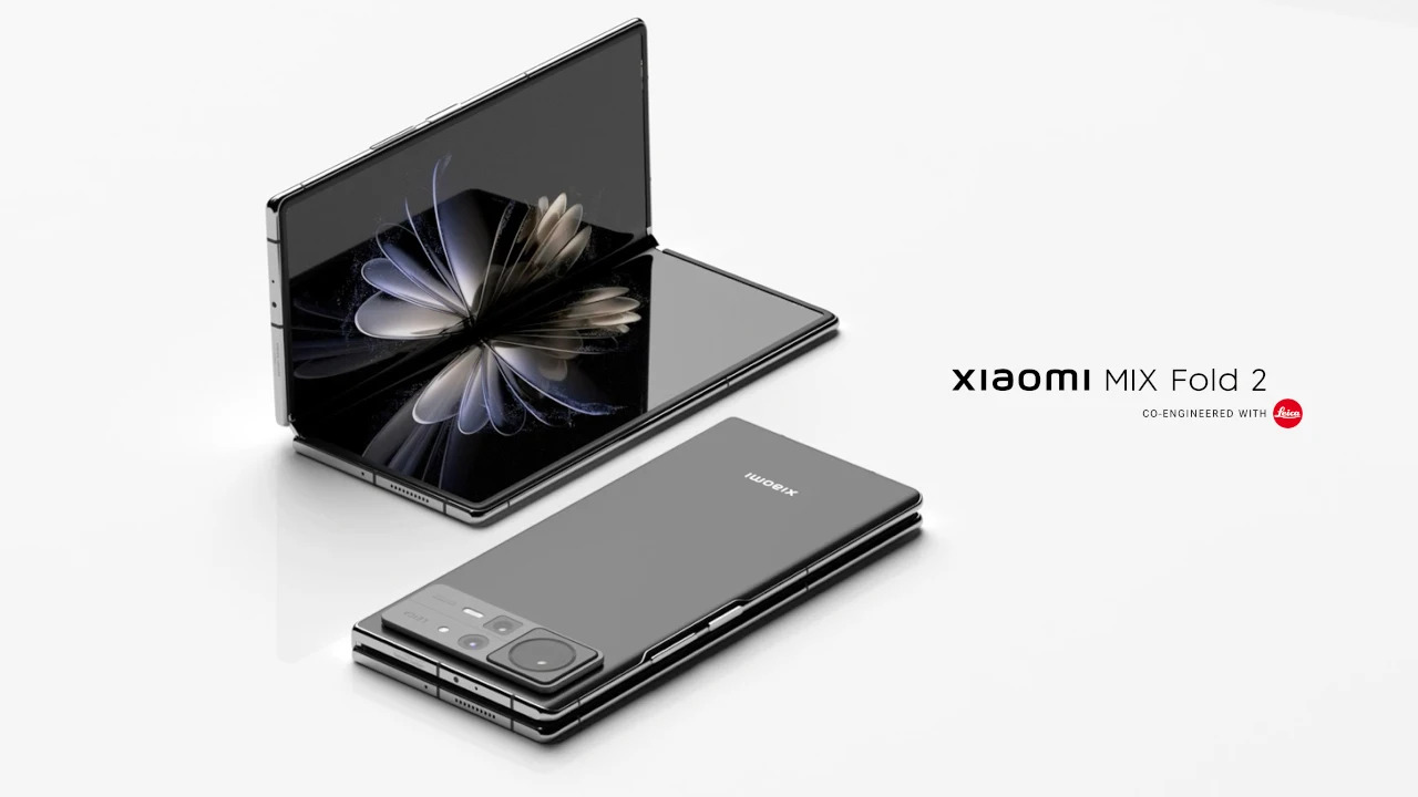 Xiaomi MIX Fold 2: 8-inch foldable smartphone with Snapdragon 8 + Gen 1 announced Xiaomi MIX Fold2 1
