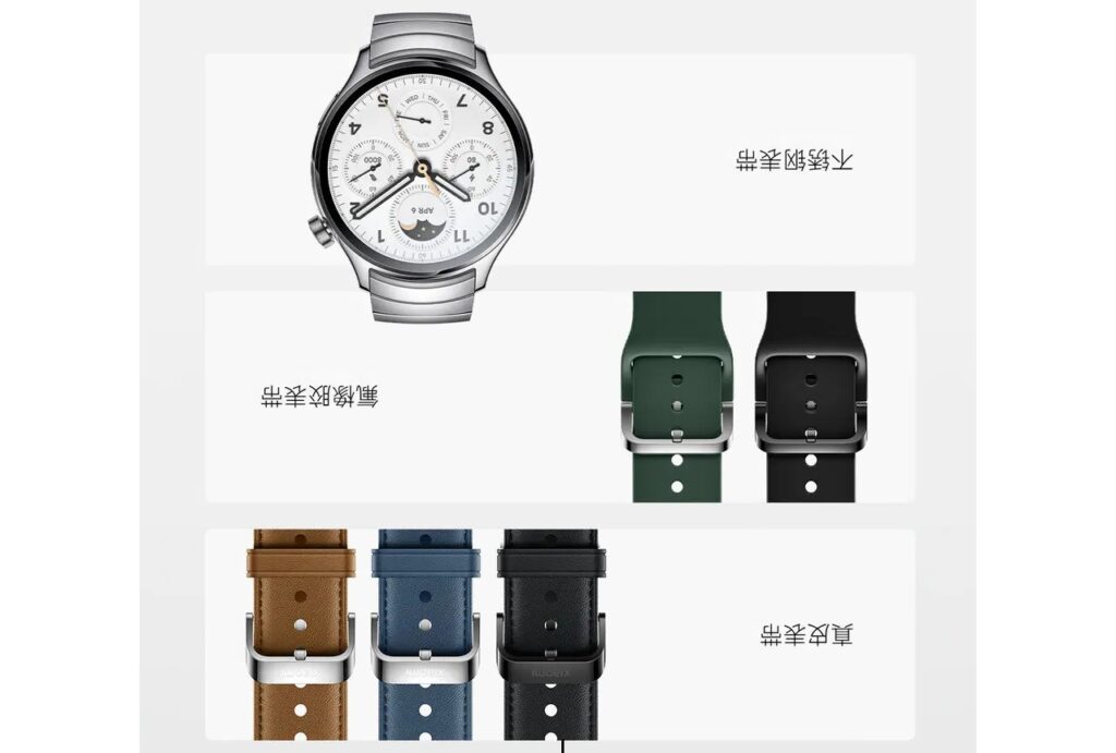 Xiaomi Watch S1 Pro with stainless steel body, AMOLED display, and wireless charging support released 3 Xiaomi Watch S1 Pro with stainless steel body, AMOLED display, and wireless charging support released Xiaomi Watch S1 Pro straps
