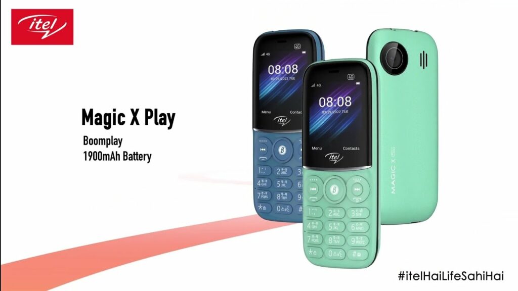 Itel Magic X Play, Magic X Feature Phones with 4G VoLTE launched itel magic x1