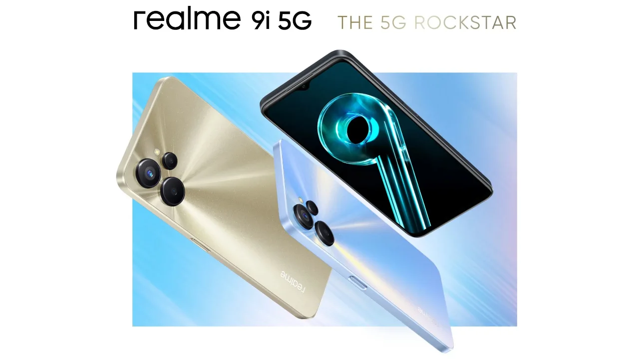 realme 9i 5G, 6.6-inch mid-range android smartphone, equipped with Dimensity 810 launched realme 9i 5G 1
