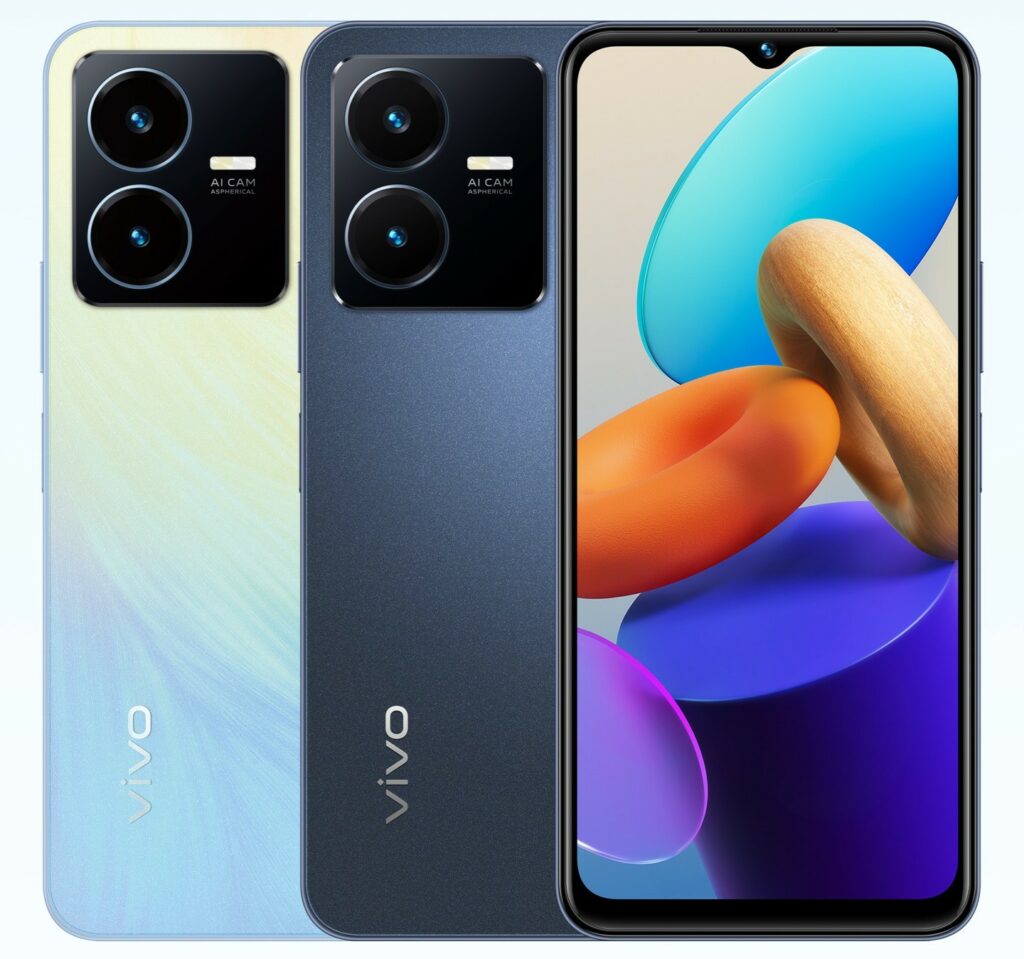 Vivo Y22s with Snapdragon 680 CPU and up to 8GB RAM announced vivo y22s color