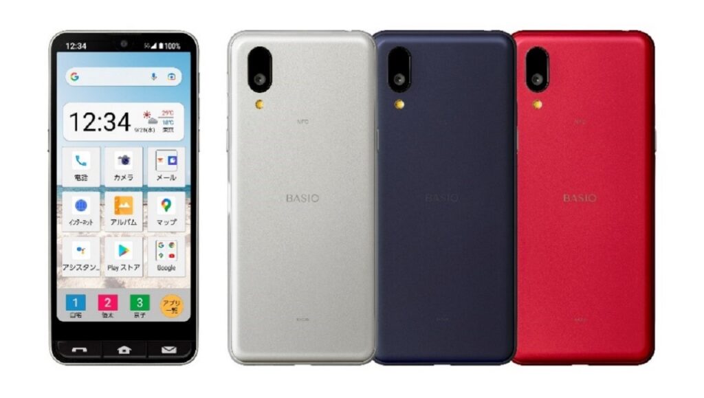 Sharp BASIO active SHG09, 5G Smartphone for beginners launched Basio active smartphone4