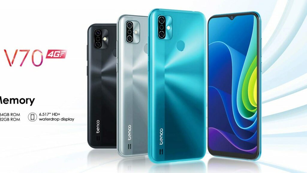 Benco V70, 6.5-inch Android Smartphone with UNISOC SC9832E released 2 Benco V70, 6.5-inch Android Smartphone with UNISOC SC9832E released Benco V70 now official 1