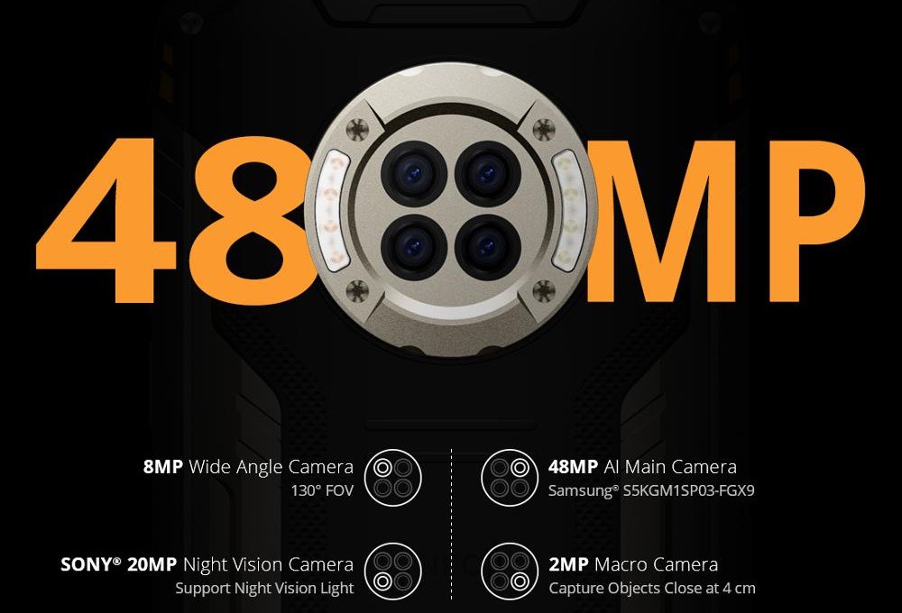 Doogee S96 Pro 2021 Doogee S96 Pro camera specifications