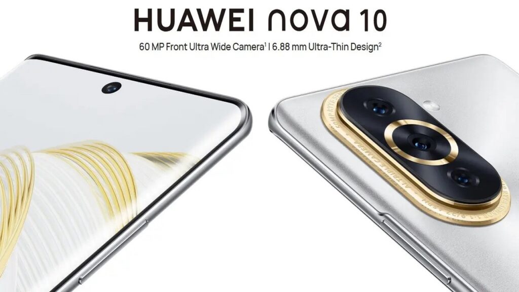 Global version of HUAWEI nova 10, with 50MP camera announced HUAWEI nova10 1