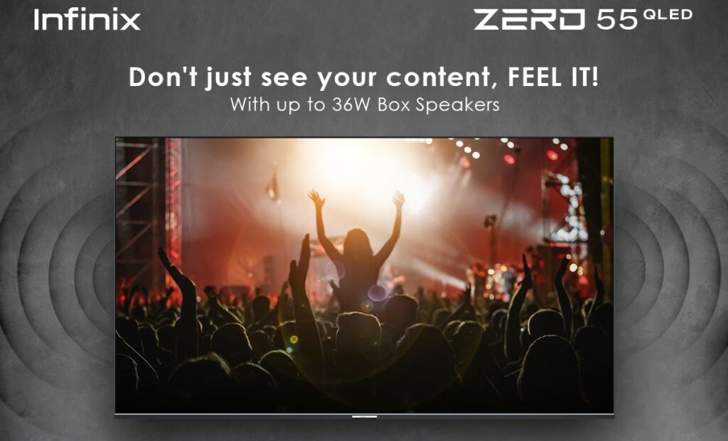 Infinix Zero Android TV with 55-inches 4K QLED display announced Infinix Zero 4k QLED TV