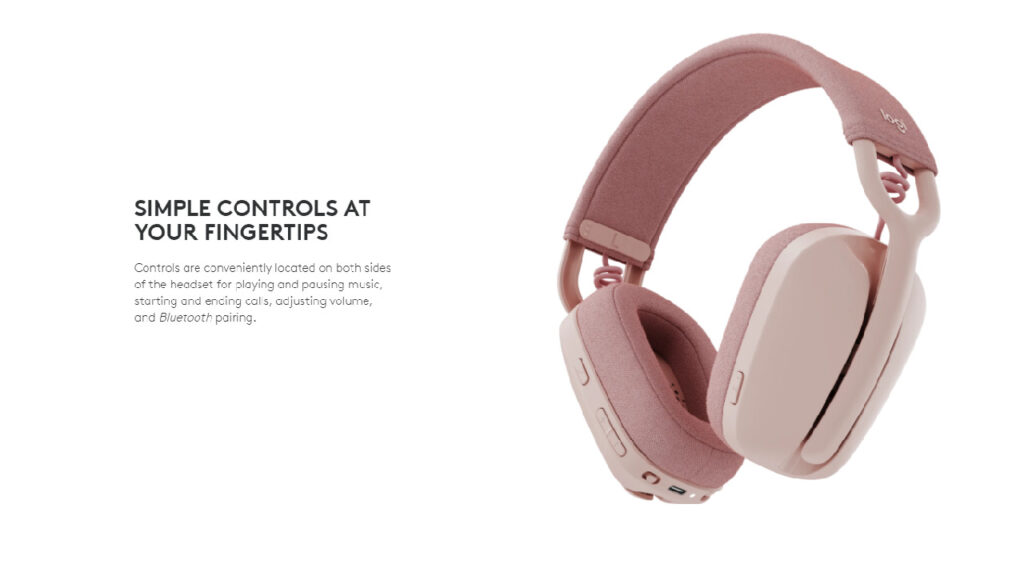 Logitech ZONE VIBE 100 Headphones with long lasting Battery unveiled Logitech wireless headsets zone vibe 100