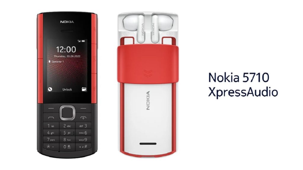 Nokia 5710 XpressAudio, 4G VoLTE with built-in earbuds arrives India Nokia 5710 XpressAudio1
